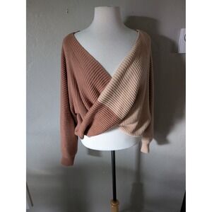MM by My Michelle crossbody cropped sweater